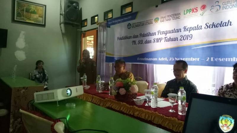 Pastikan Punya STTP, Disdikbud KTT dan LPMP Kaltara Latih Kepala Sekolah